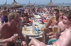 La llegada de turistas extranjeros a España cae el 10'3% en los siete primeros meses del año