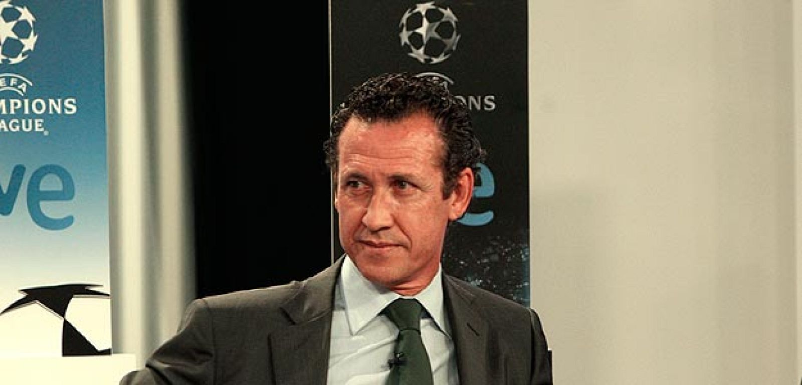 El director general y Adjunto a la Presidencia del Real Madrid, Jorge Valdano