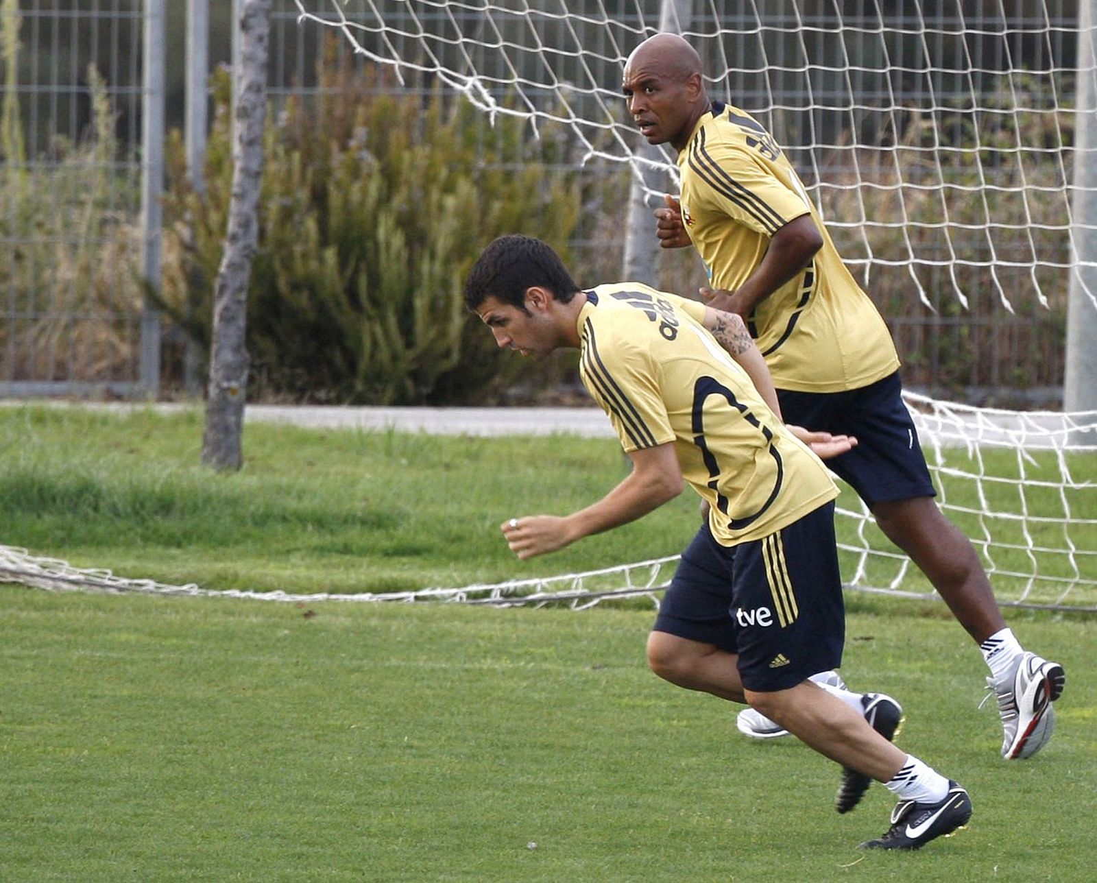 ENTRENAMIENTO DE LA SELECCIÓN ESPAÑOLA DE FÚTBOL