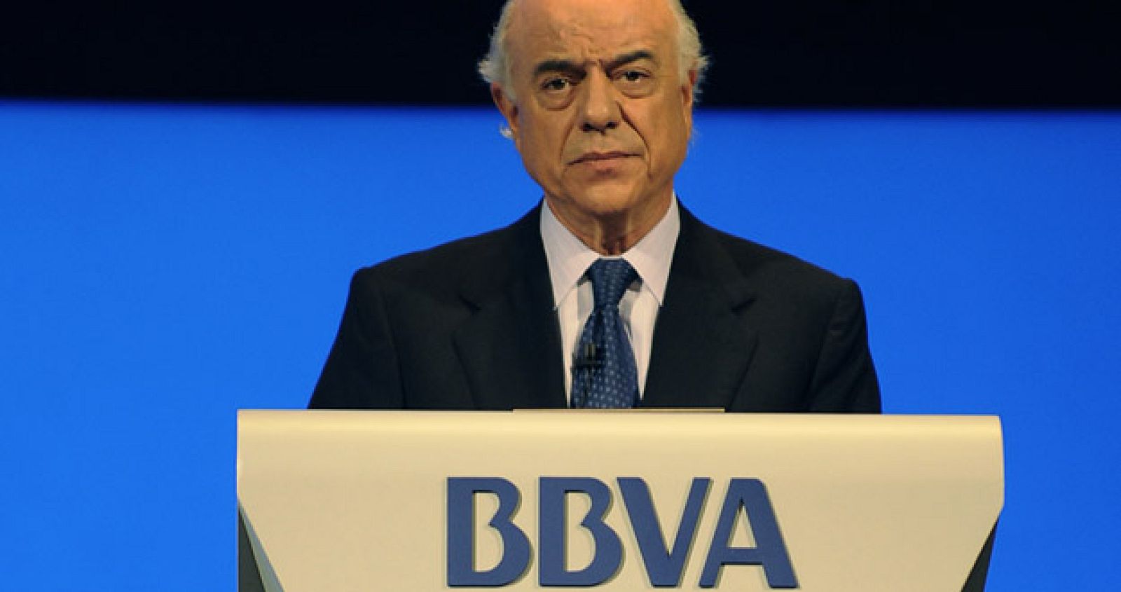 El presidente del BBVA Francisco González