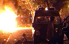 Ponen en libertad a los 13 adultos detenidos por los incidentes de Pozuelo