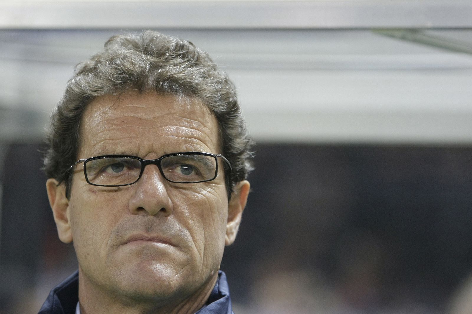 El seleccionador de Inglaterra Fabio Capello, en rueda de prensa