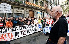 Las protestas contra los despidos de Nissan y Roca y el intento de boicot a Noa protagonizan la Diada