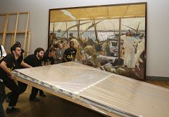Los paneles de la Hispanic Society de Sorolla sumarán dos millones de visitas en toda España