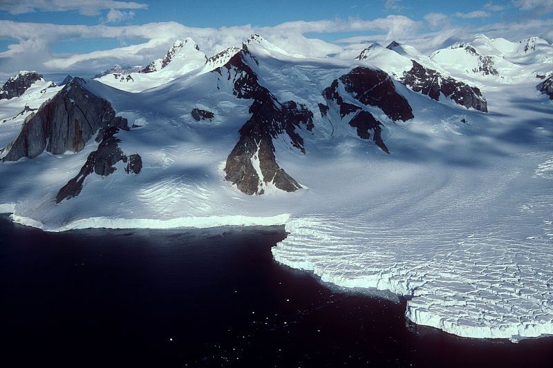 El deshielo de la Antártida, captado con sensores láser desde el espacio