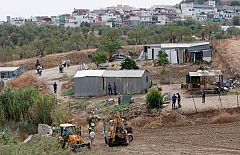La Policía finaliza sin éxito la búsqueda del cuerpo de Marta del Castillo en la zanja de Camas
