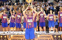 El Barça, supercampeón del baloncesto español