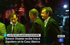 Obama recibe a Zapatero, que visita la Casa Blanca seis años después de Aznar
