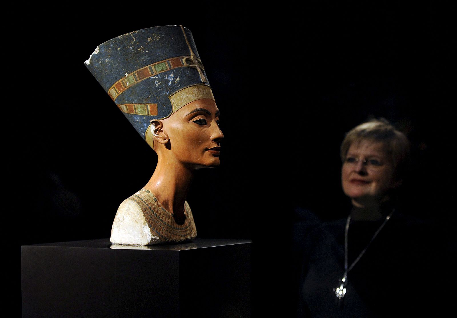 Nefertiti en el Neues Museum de Berlín