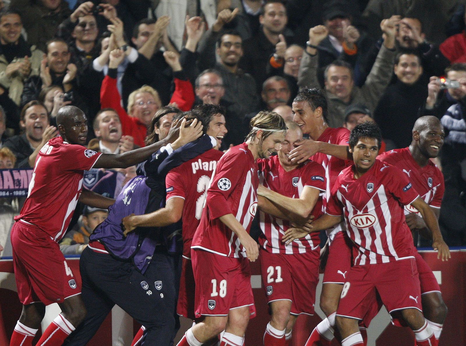 Alegría en el Girondins