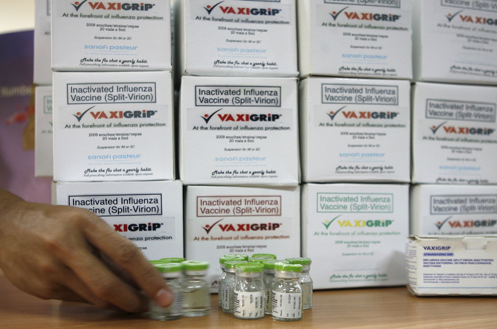 Vacunas contra la gripe A