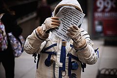 Una astronauta perdida en Nueva York