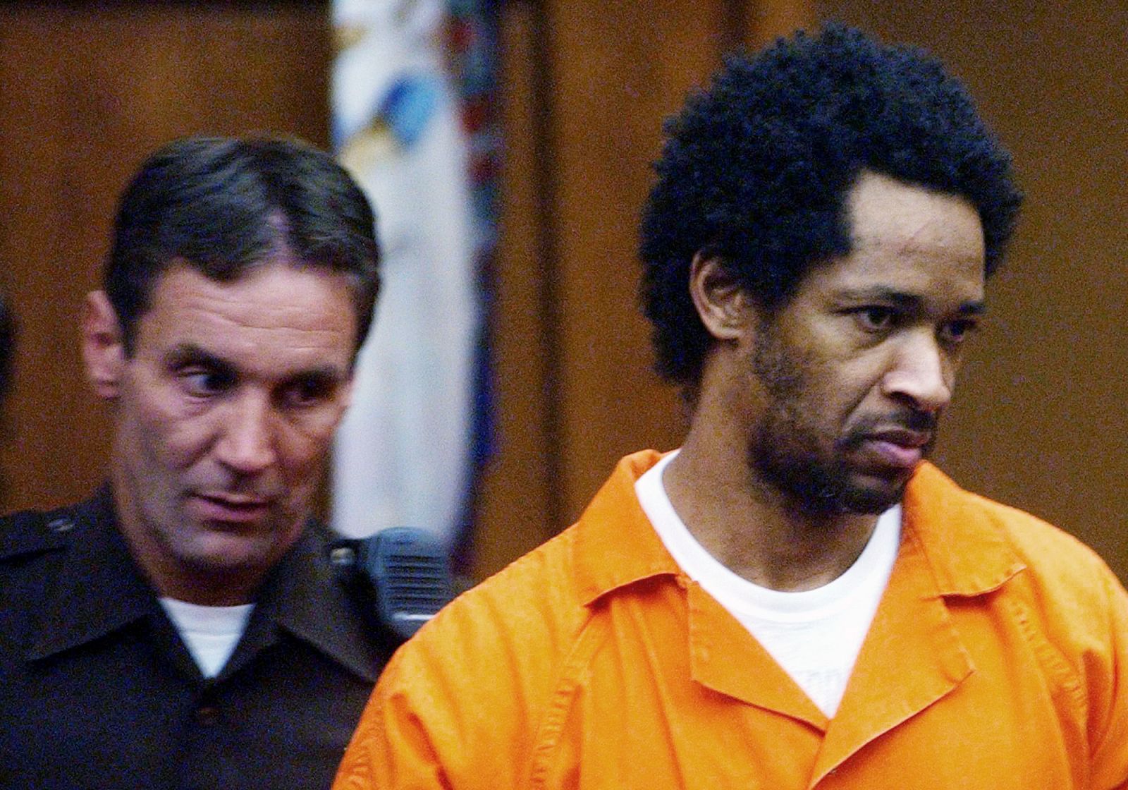 JOHN ALLEN MUHAMMAD MAKES COURT APPEARANCE.