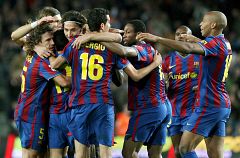Buen grupo para el Barça en el 'Mundialito'