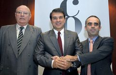 Laporta deja una puerta abierta a la política