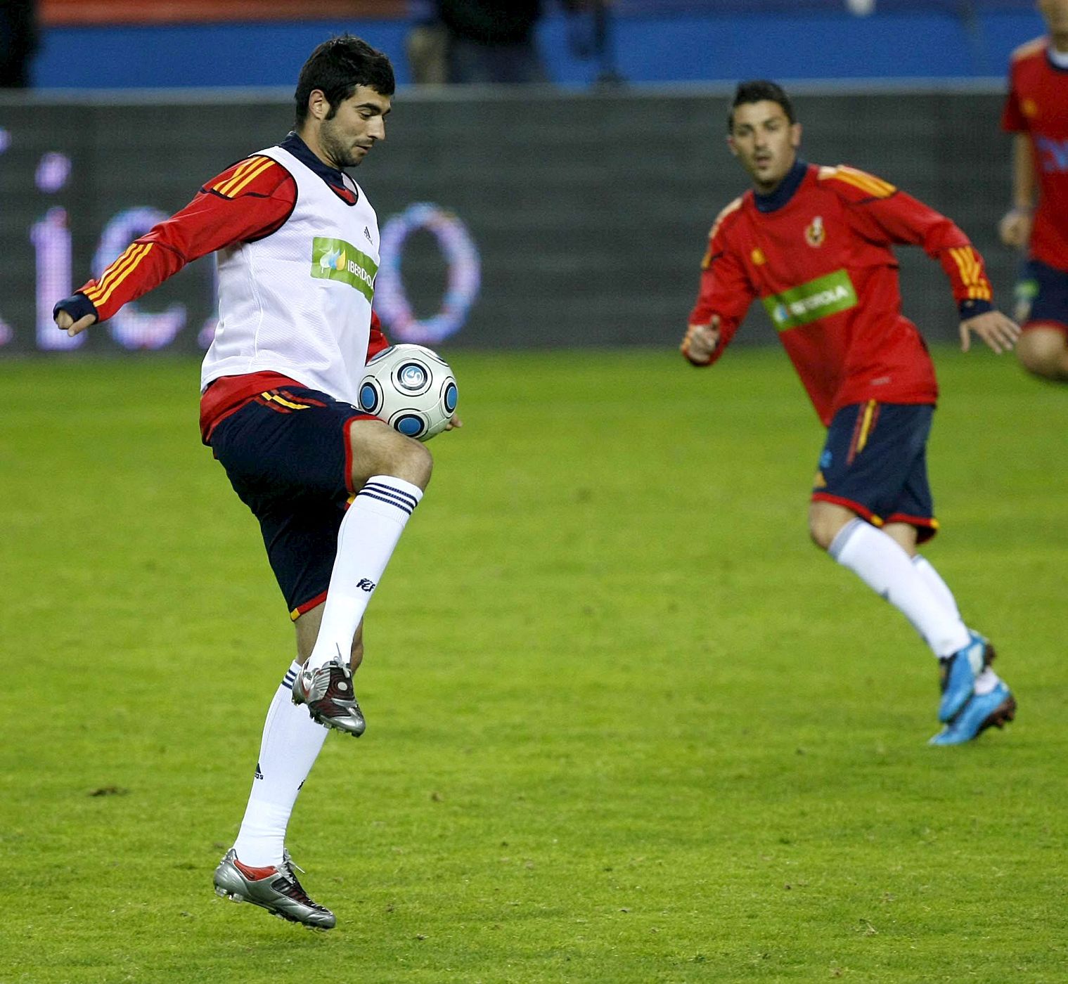 ENTRENAMIENTO DE LA SELECCIÓN ESPAÑOLA