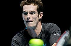 Murray doblega a Del Potro en el partido inaugural