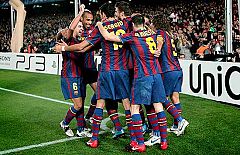 Lección del Barça a un decepcionante Inter