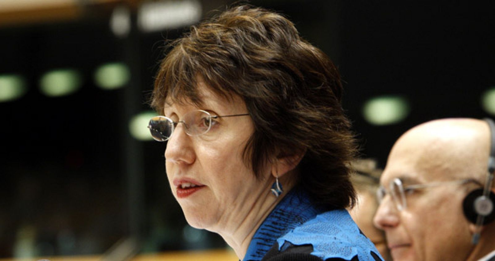 Catherine Ashton, comisaria de Comercio de la UE.