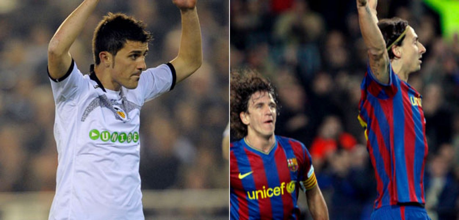 David Villa - Zlatan Ibrahimovic