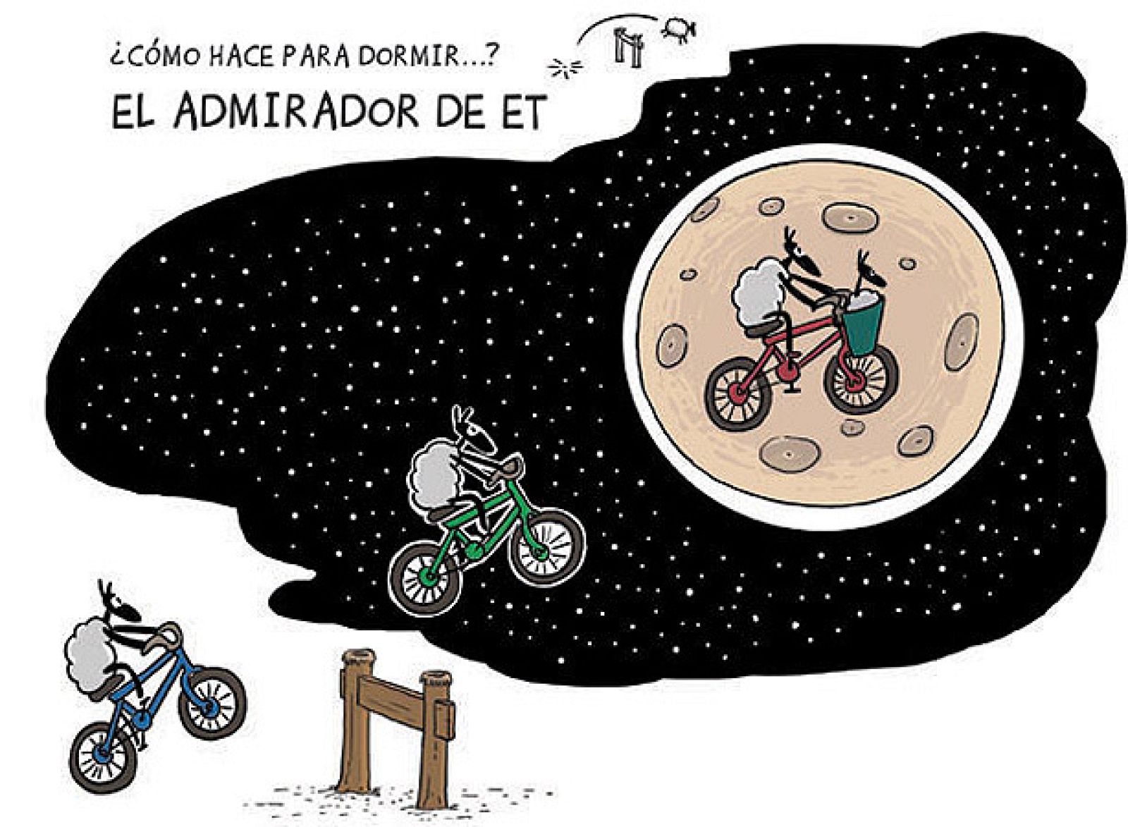 'Insomnios' ¿Cómo hace para dormir el admirador de ET...?