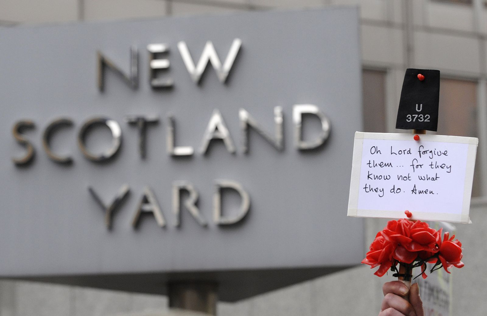 Sede central de Scotland Yard en el centro de Londres