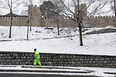 La ola de frío polar durará hasta el domingo y dejará temperaturas de hasta -15 grados