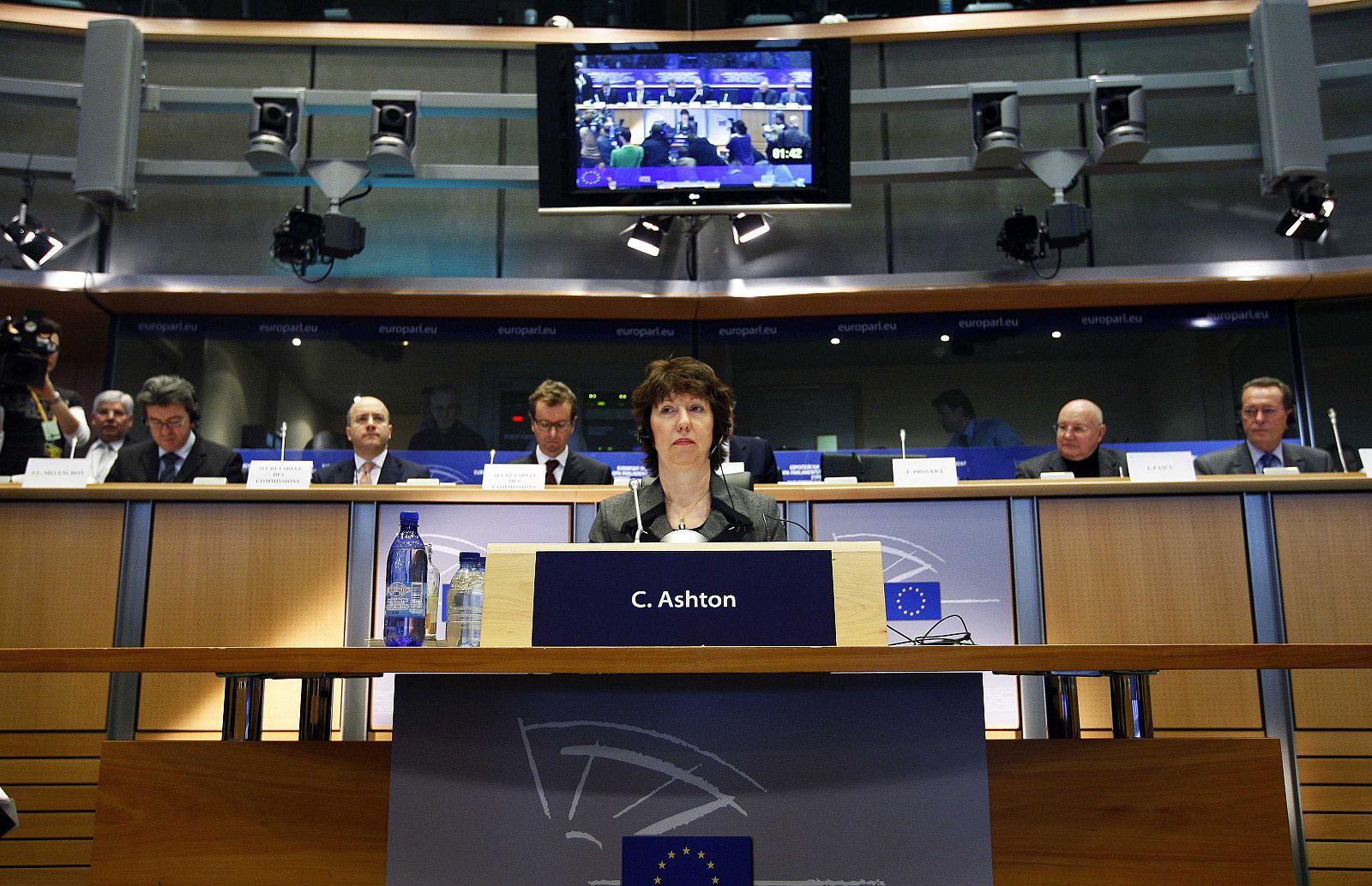 Catherine Ashton, alta representante para la Política Exterior de la UE