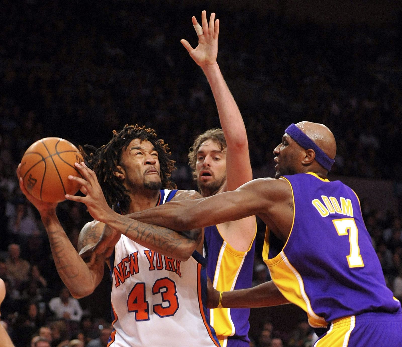 LAKERS DE LOS ÁNGELES VS KNICKS DE NUEVA YORK