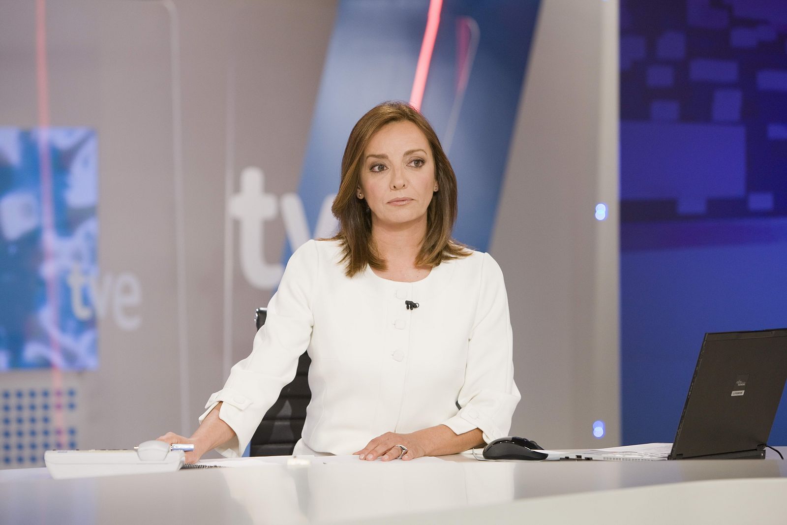 Pepa Bueno, presentadora del TD2 de TVE