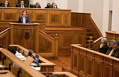 El parlamento manchego rechaza la construcción del ATC con el voto en contra del PP