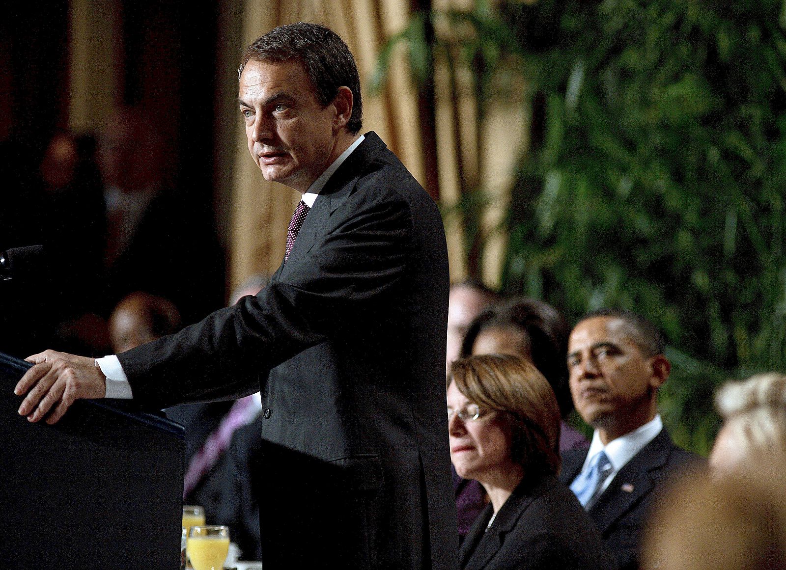 ZAPATERO EN EL 58 DESAYUNO NACIONAL DE ORACIÓN