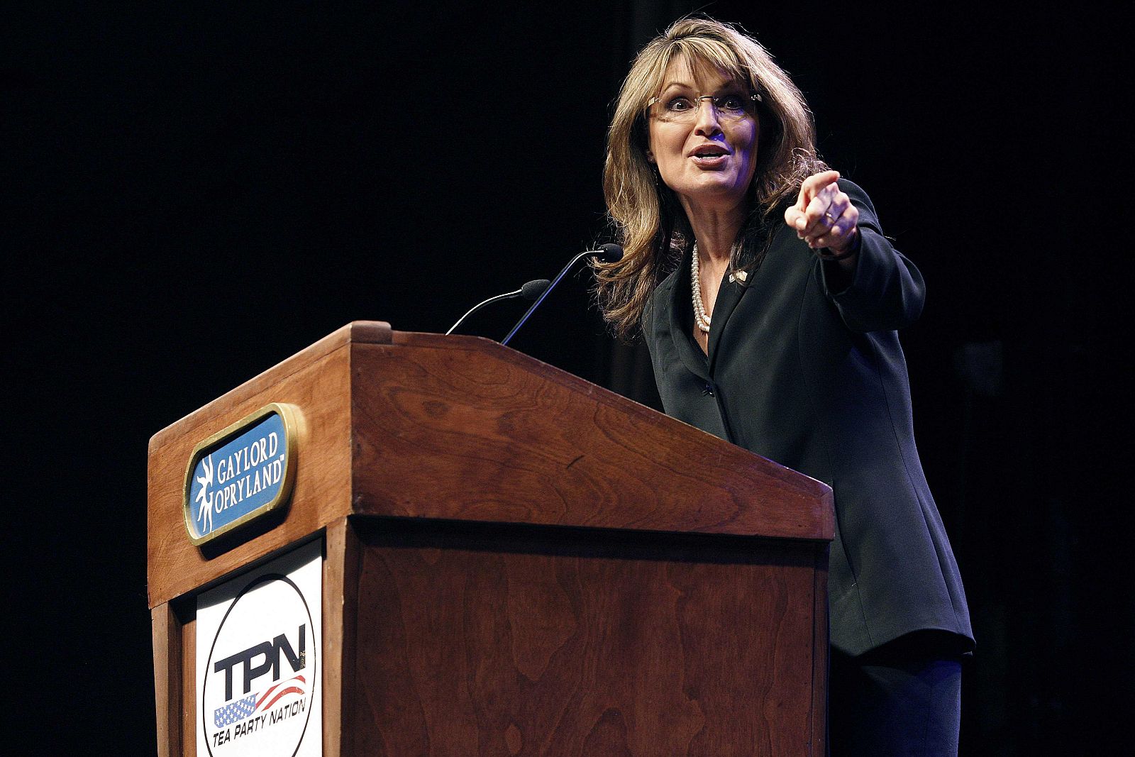 Sarah Palin participa en el Tea Party