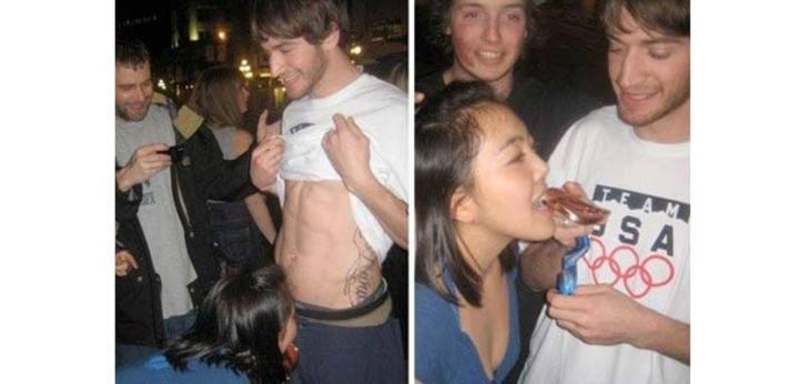 Scott Lago aparece en una comprometida fotografía.