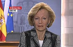 Salgado cree que la subida del IVA en julio no provocará "crecimientos negativos"