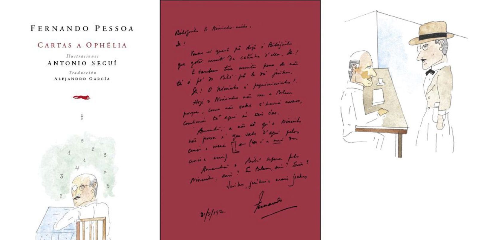 LAS CARTAS DE AMOR DE PESSOA, RESCATADAS E ILUSTRADAS