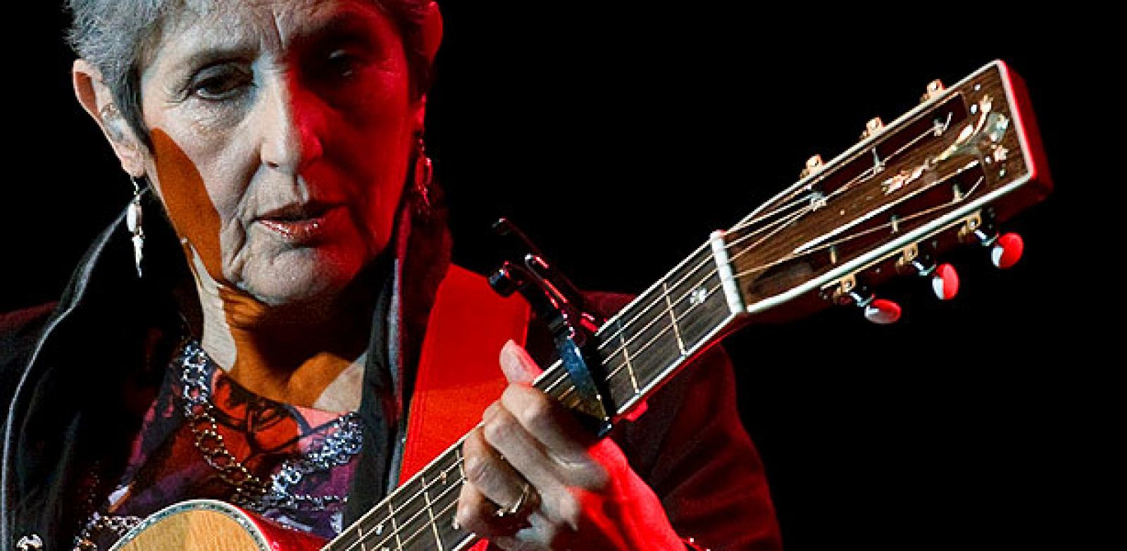 La cantante Joan Baez actua en Burgos