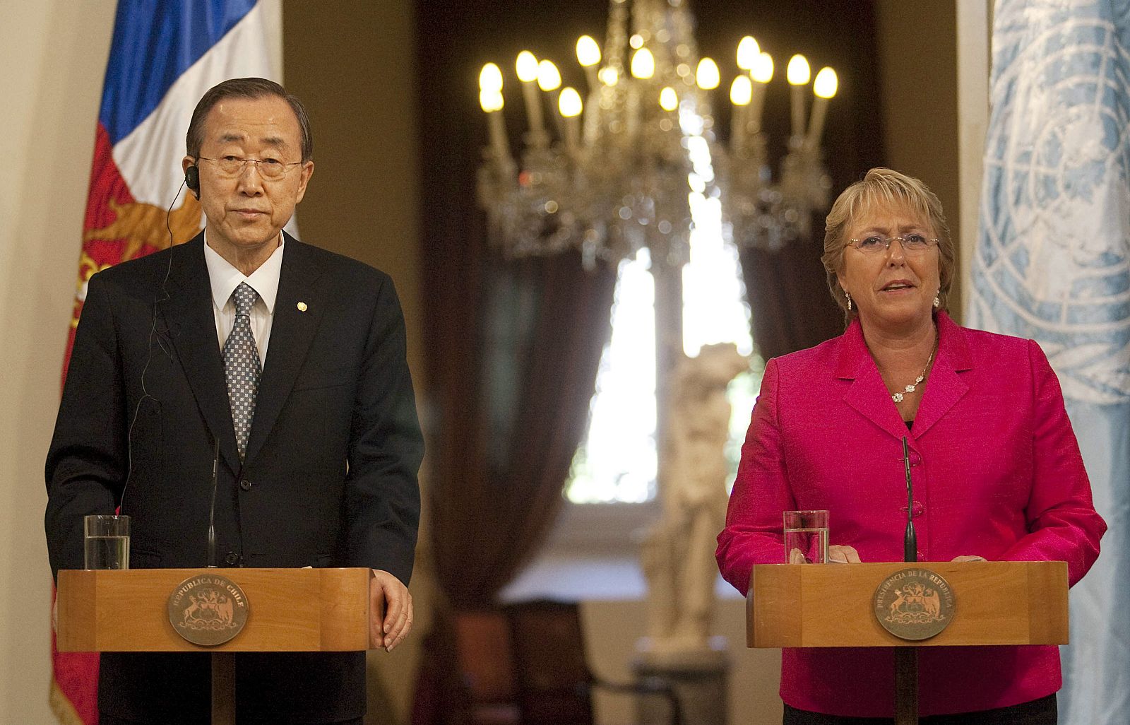 Ban Ki Moon llega a Chile