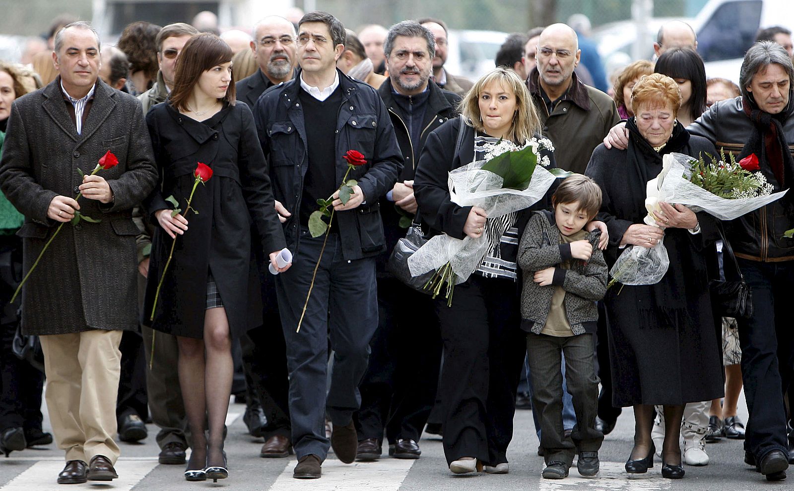 López en el homenaje a Isaías Carrasco