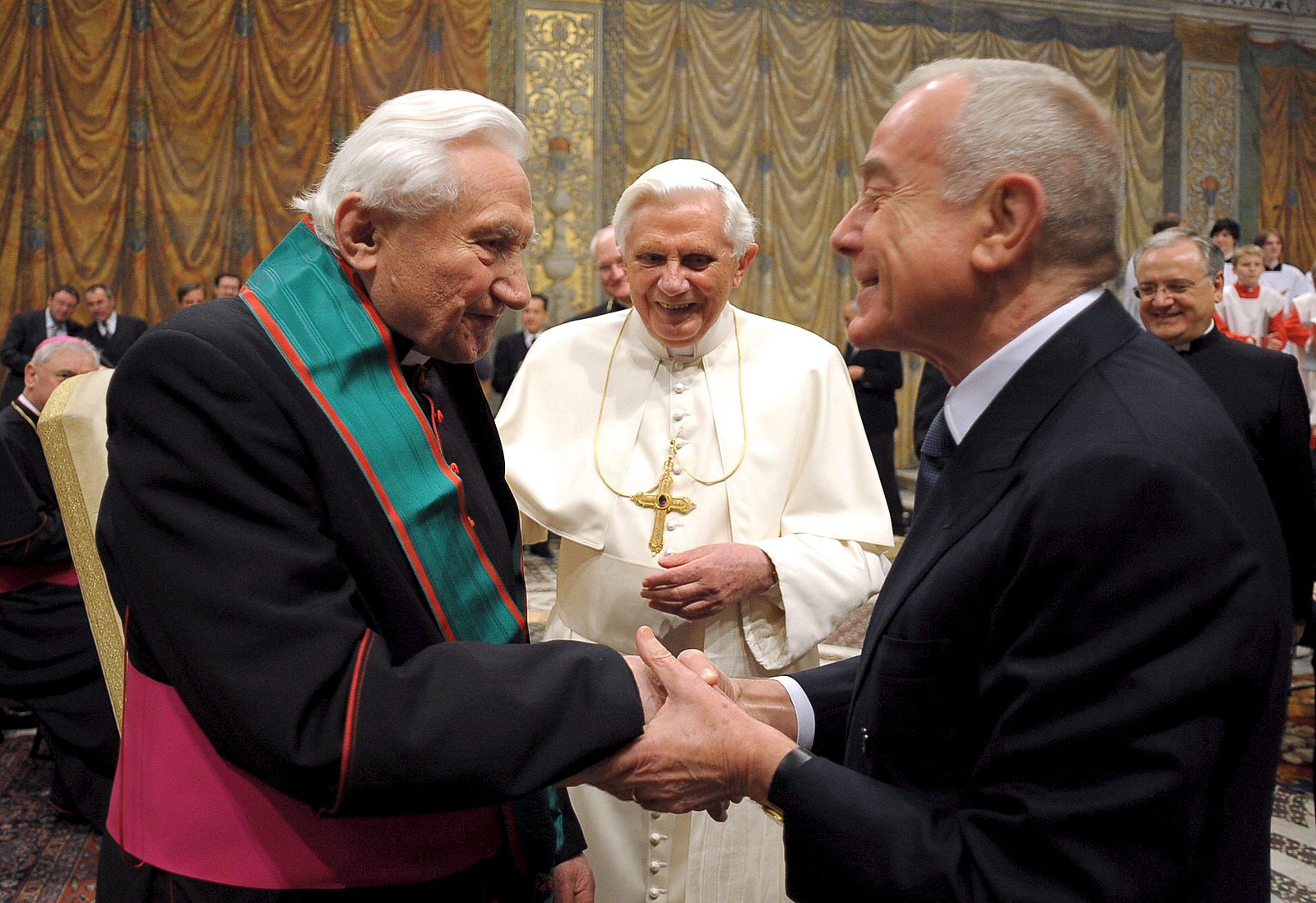 El Papa y su hermano, Georg Ratzinger