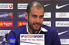Guardiola llama mentirosos a los árbitros del Almería-Barça