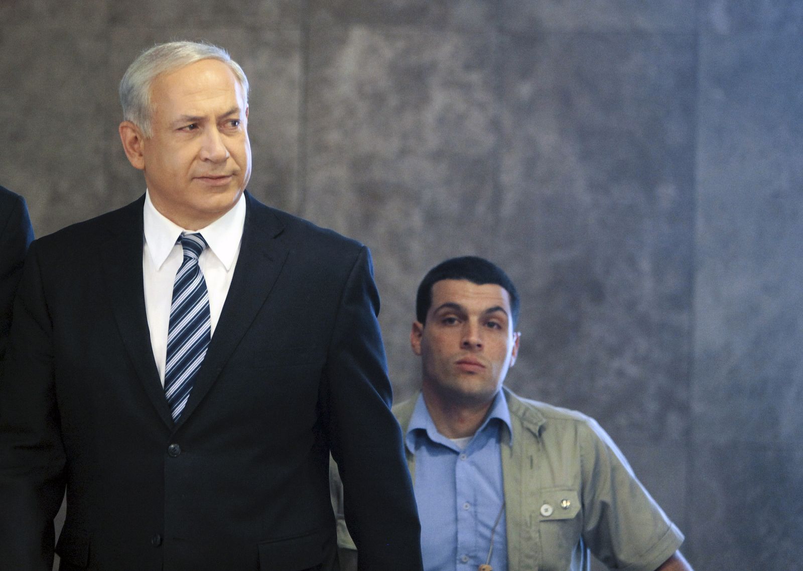Israel's Prime Minister Netanyahu arrives to cabinet meeting in Jerusalem