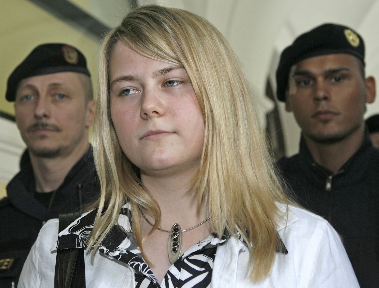 Kidnap victim Kampusch leaves a civil court after testifying in Graz