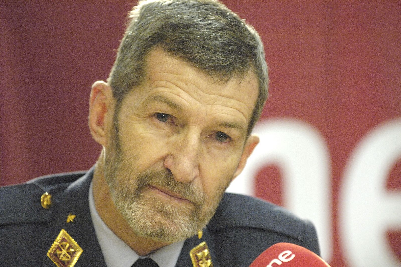 El general José Julio Rodríguez, Jefe del Estado Mayor de la Defensa  (JEMAD).