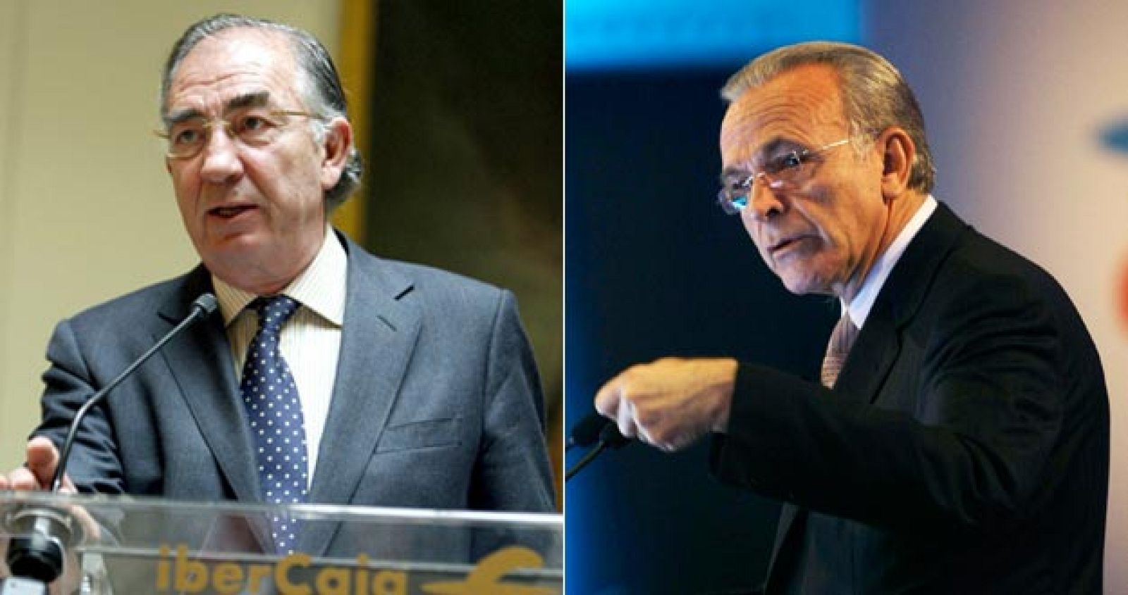 Amado Franco e Isidro Fainé