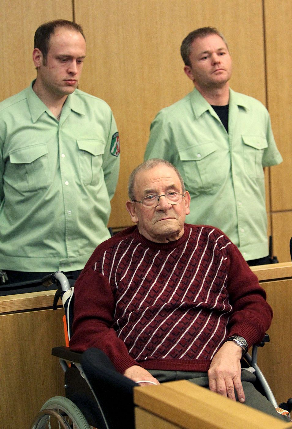 El antiguo miembro de las SS nazis Heinrich Boere espera su veredicto