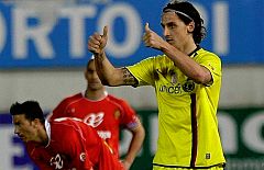 Ibrahimovic perfora el fortín del Mallorca