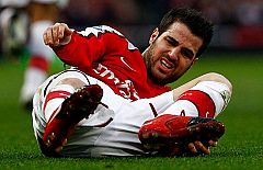 Cesc es duda para jugar ante el Barça