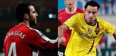 Cesc presenta su tesis ante el 'maestro' Xavi