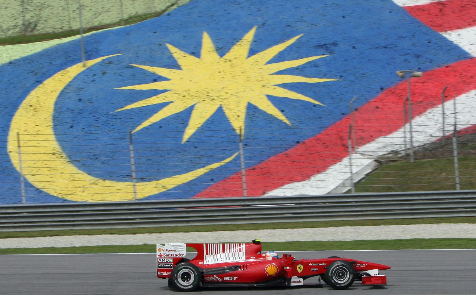 PRIMERA SESIÓN DE ENTRENAMIENTOS LIBRES DEL GRAN PREMIO DE MALASIA FÓRMULA UNO